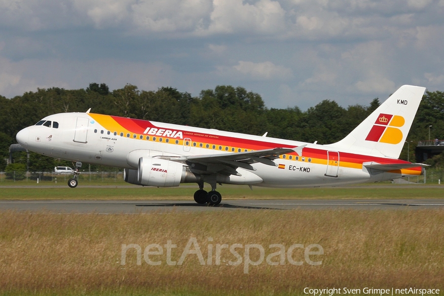 Iberia Airbus A319-111 (EC-KMD) | Photo 79464