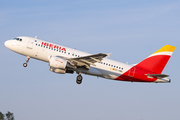 Iberia Airbus A319-111 (EC-KMD) at  Hamburg - Fuhlsbuettel (Helmut Schmidt), Germany