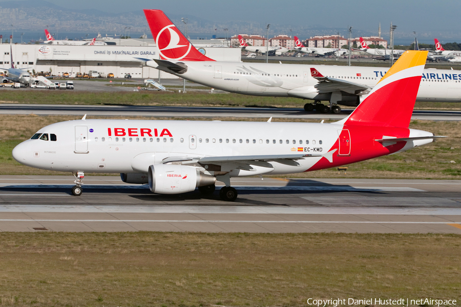 Iberia Airbus A319-111 (EC-KMD) | Photo 494727