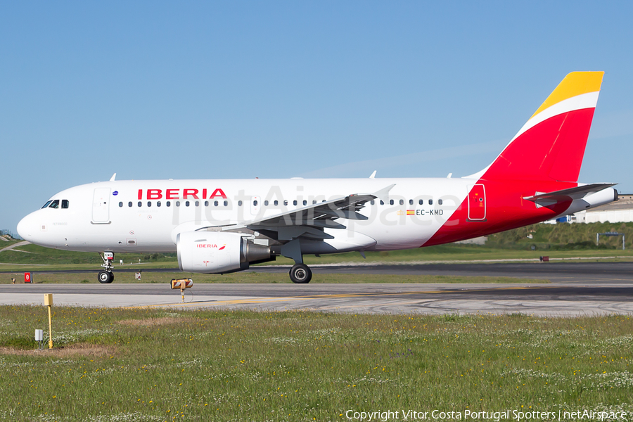 Iberia Airbus A319-111 (EC-KMD) | Photo 107262