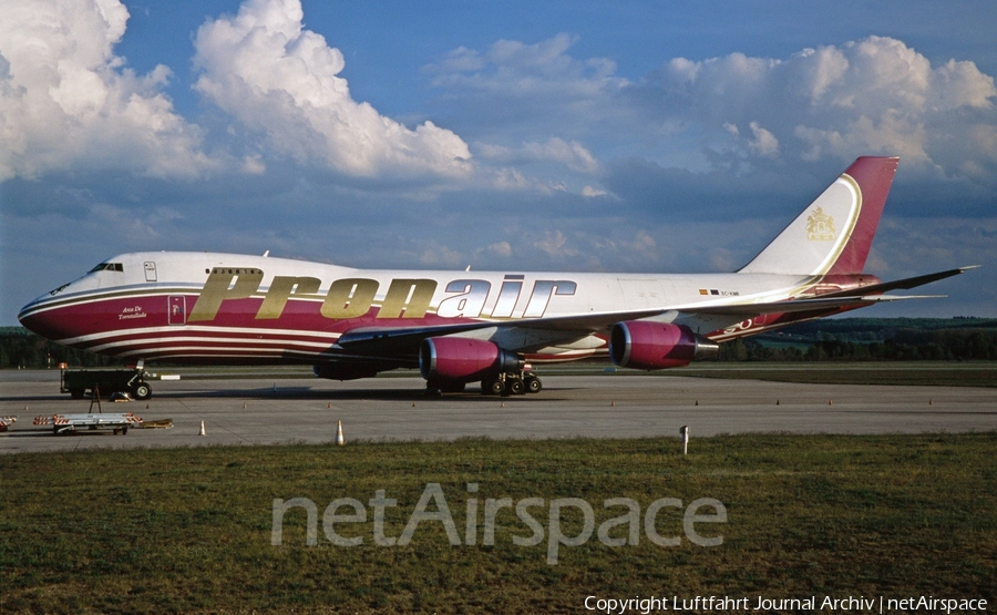 Pronair Airlines Boeing 747-245F(SCD) (EC-KMR) | Photo 414649