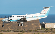EuroAirlines (Urgemer Canarias) Beech King Air B200 (EC-KND) at  Gran Canaria, Spain