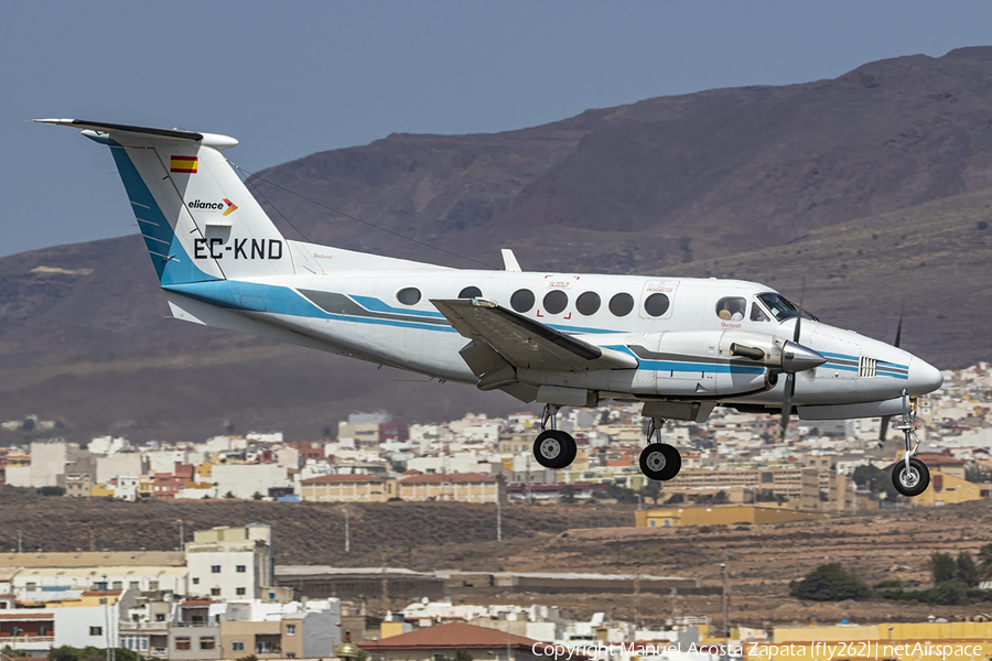 EuroAirlines (Urgemer Canarias) Beech King Air B200 (EC-KND) | Photo 468582