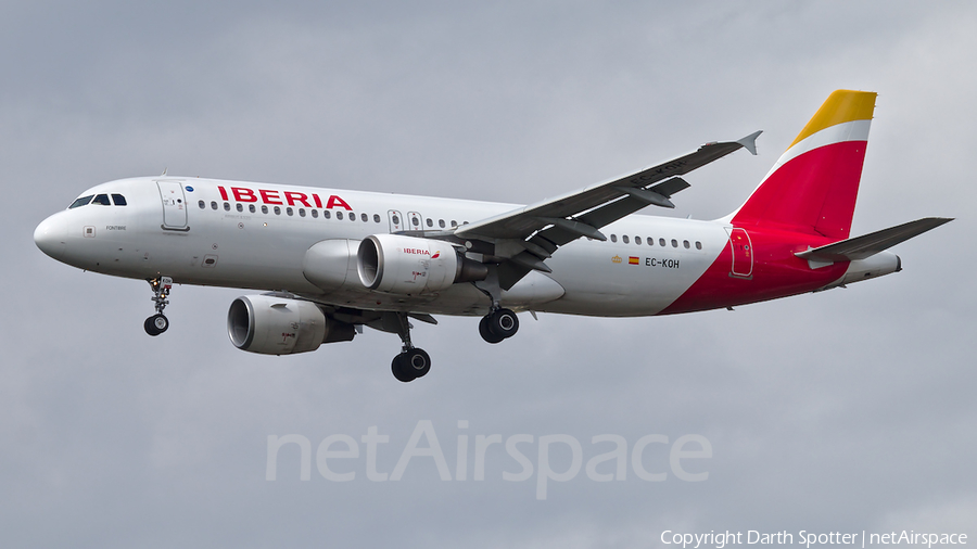 Iberia Airbus A320-214 (EC-KOH) | Photo 372619
