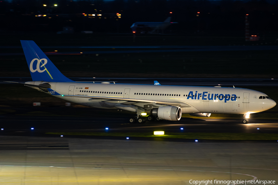 Air Europa Airbus A330-202 (EC-KOM) | Photo 494765