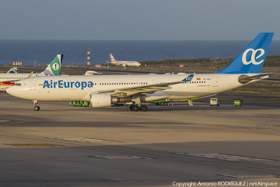 Air Europa Airbus A330-202 (EC-KOM) | Photo 138342
