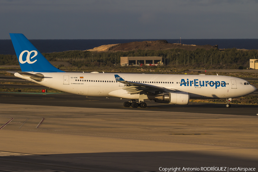 Air Europa Airbus A330-202 (EC-KOM) | Photo 147713
