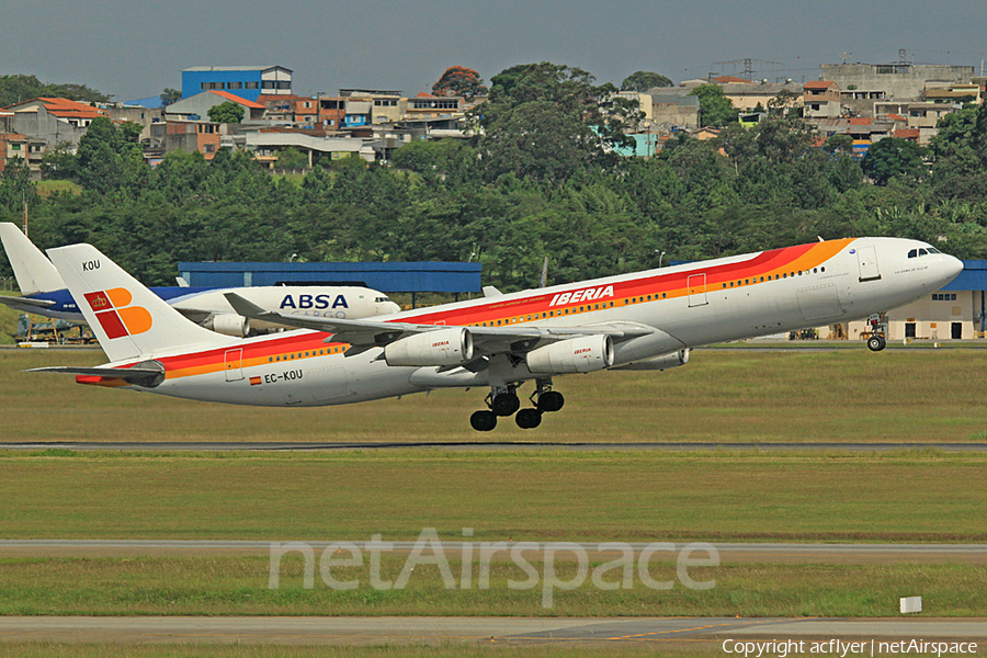 Iberia Airbus A340-313 (EC-KOU) | Photo 164733