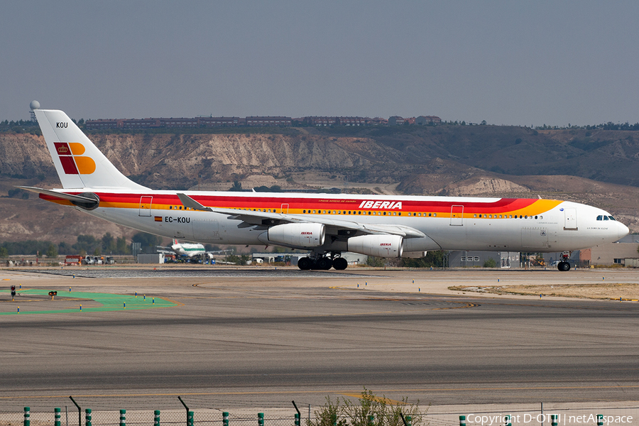Iberia Airbus A340-313 (EC-KOU) | Photo 370251