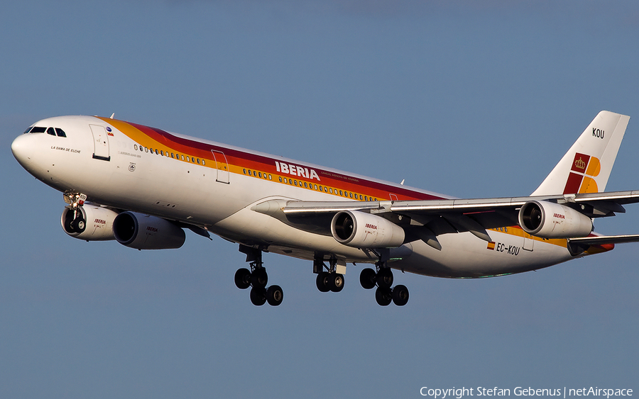 Iberia Airbus A340-313 (EC-KOU) | Photo 2462