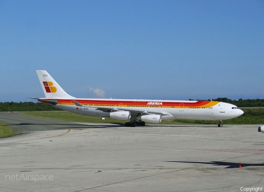 Iberia Airbus A340-313 (EC-KOU) | Photo 74334