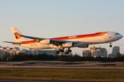 Iberia Airbus A340-313 (EC-KOU) at  San Juan - Luis Munoz Marin International, Puerto Rico