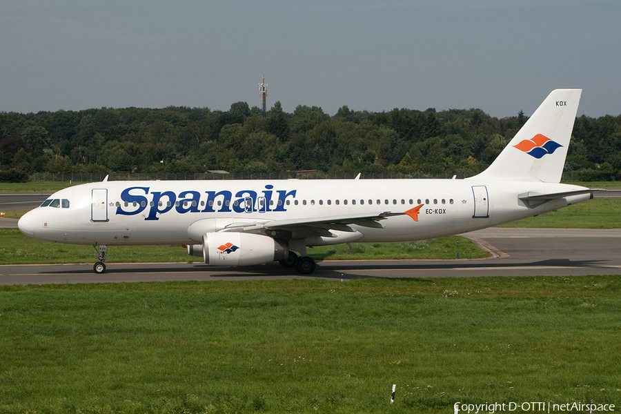 Spanair Airbus A320-232 (EC-KOX) | Photo 365817