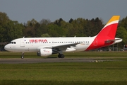 Iberia Airbus A319-111 (EC-KOY) at  Hamburg - Fuhlsbuettel (Helmut Schmidt), Germany