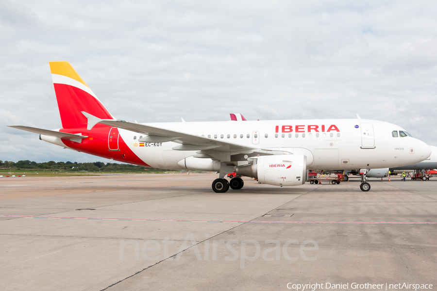 Iberia Airbus A319-111 (EC-KOY) | Photo 256506
