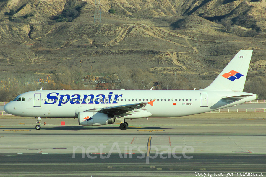 Spanair Airbus A320-232 (EC-KPX) | Photo 383118