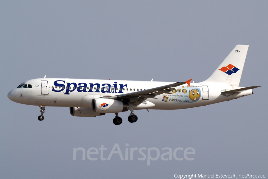 Spanair Airbus A320-232 (EC-KPX) | Photo 183790