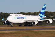 Pullmantur Air Boeing 747-412 (EC-KQC) at  Malmo - Sturup, Sweden