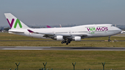 Wamos Air Boeing 747-412 (EC-KQC) at  Brussels - International, Belgium
