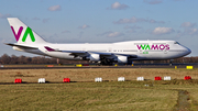 Wamos Air Boeing 747-412 (EC-KQC) at  Dusseldorf - International, Germany