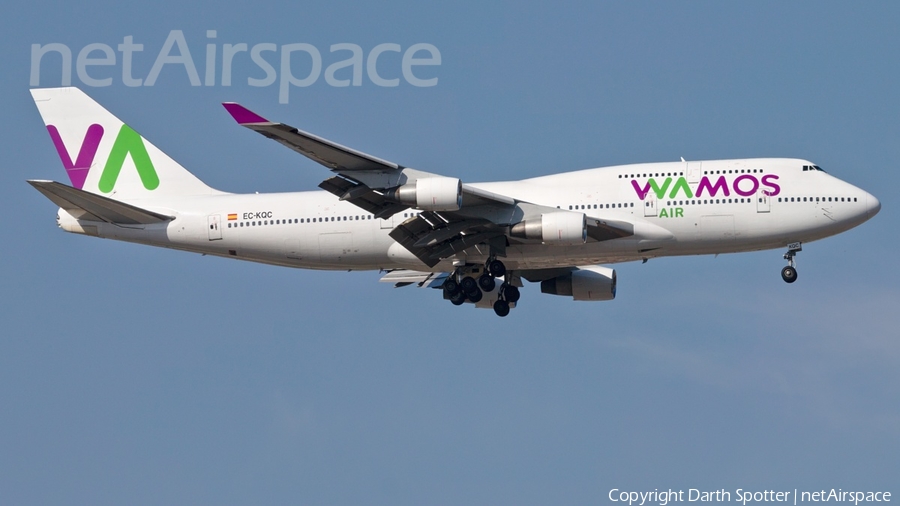 Wamos Air Boeing 747-412 (EC-KQC) | Photo 180012
