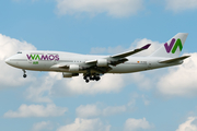 Wamos Air Boeing 747-412 (EC-KQC) at  Rostock-Laage, Germany