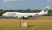 Wamos Air Boeing 747-412 (EC-KQC) at  Rostock-Laage, Germany