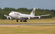 Wamos Air Boeing 747-412 (EC-KQC) at  Rostock-Laage, Germany