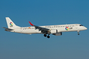 Air Europa Embraer ERJ-195LR (ERJ-190-200LR) (EC-KRJ) at  Amsterdam - Schiphol, Netherlands