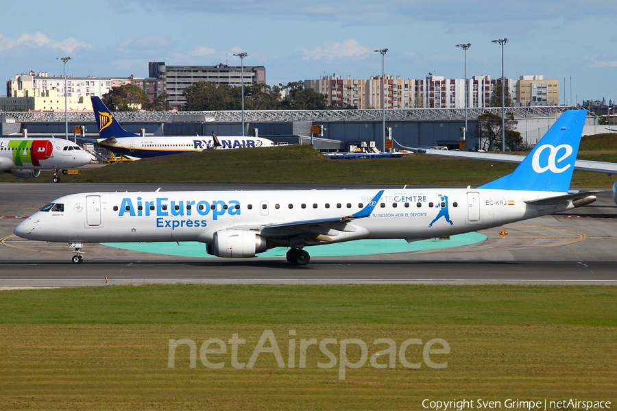 Air Europa Express Embraer ERJ-195LR (ERJ-190-200LR) (EC-KRJ) | Photo 316018
