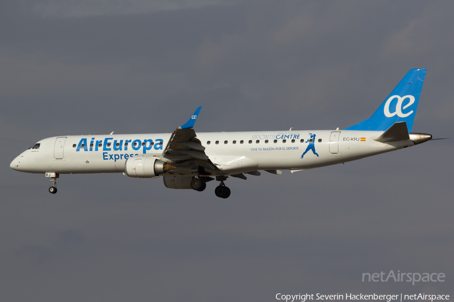 Air Europa Express Embraer ERJ-195LR (ERJ-190-200LR) (EC-KRJ) | Photo 191707