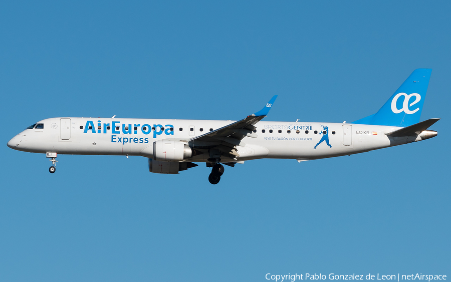 Air Europa Express Embraer ERJ-195LR (ERJ-190-200LR) (EC-KRJ) | Photo 340604