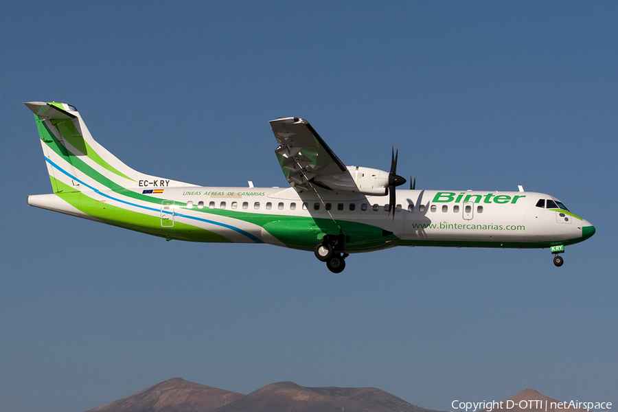 Binter Canarias (Naysa) ATR 72-500 (EC-KRY) | Photo 271087