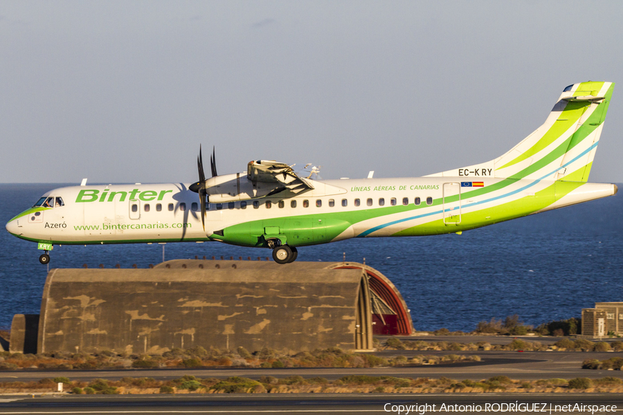 Binter Canarias (Naysa) ATR 72-500 (EC-KRY) | Photo 123254