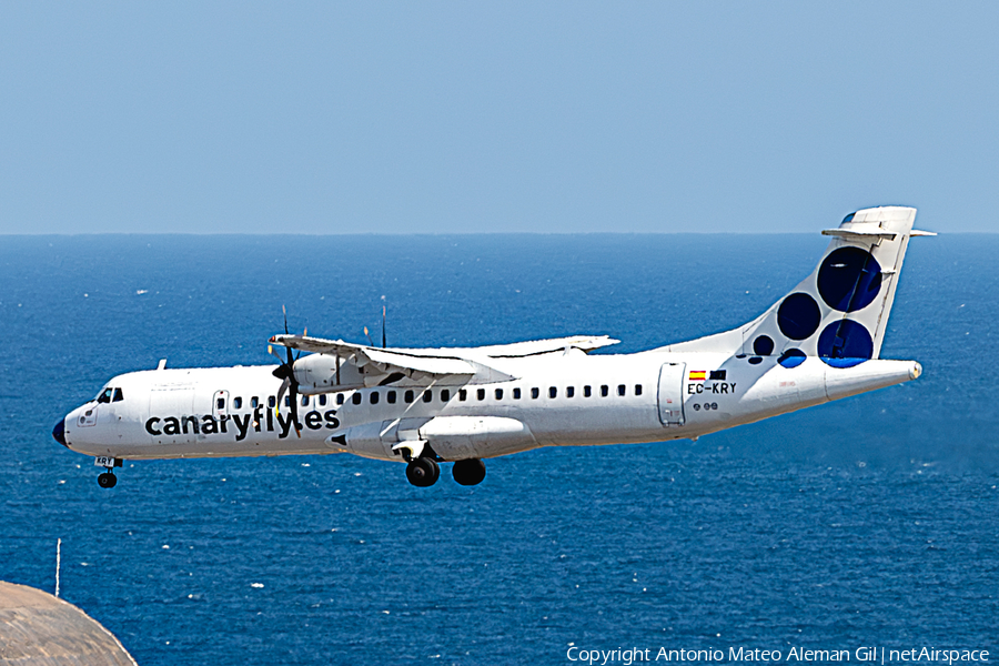 Canaryfly ATR 72-500 (EC-KRY) | Photo 617538