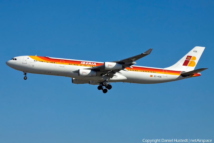 Iberia Airbus A340-313X (EC-KSE) | Photo 542012