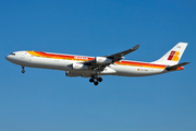 Iberia Airbus A340-313X (EC-KSE) at  Madrid - Barajas, Spain