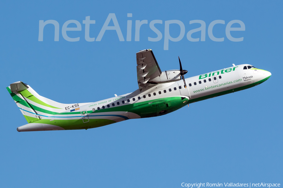 Binter Canarias (Naysa) ATR 72-500 (EC-KSG) | Photo 341643