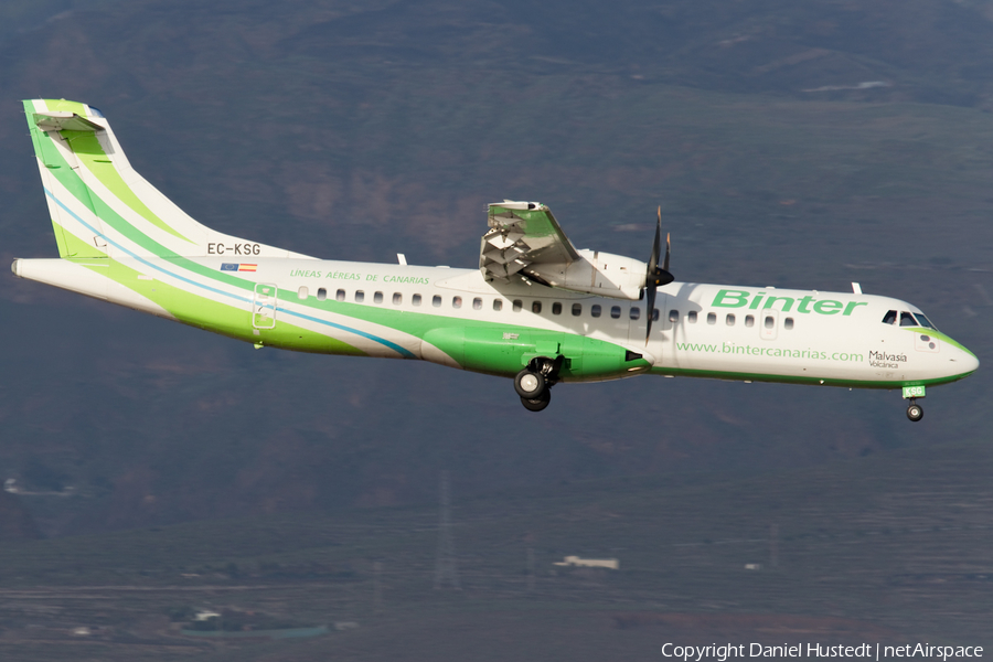 Binter Canarias (Naysa) ATR 72-500 (EC-KSG) | Photo 412886