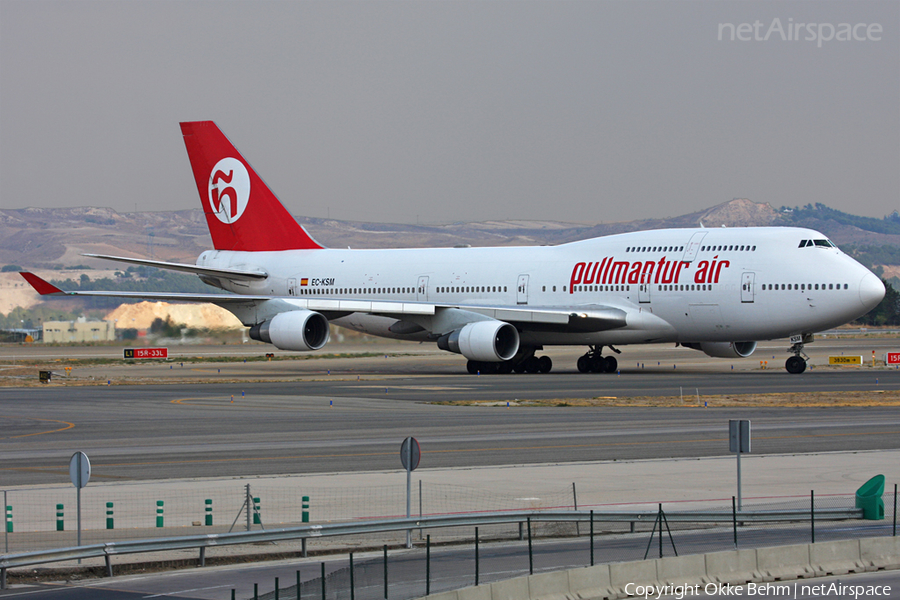 Pullmantur Air Boeing 747-412 (EC-KSM) | Photo 52070