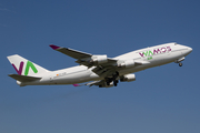 Wamos Air Boeing 747-412 (EC-KSM) at  Brussels - International, Belgium