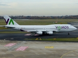 Wamos Air Boeing 747-412 (EC-KSM) at  Dusseldorf - International, Germany