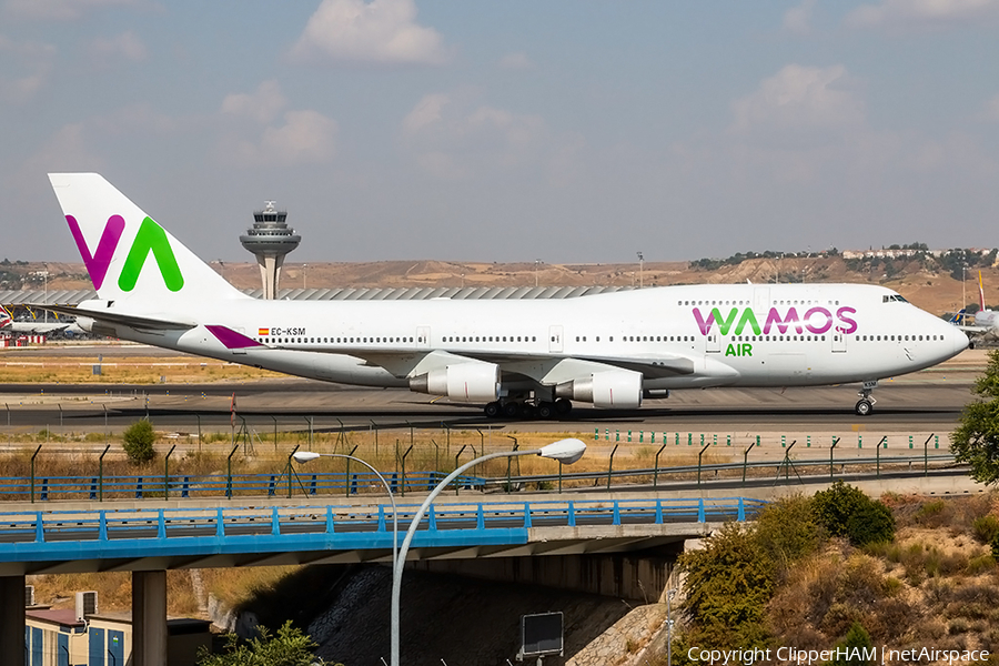 Wamos Air Boeing 747-412 (EC-KSM) | Photo 286060