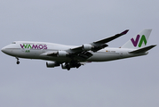 Wamos Air Boeing 747-412 (EC-KSM) at  Warsaw - Frederic Chopin International, Poland