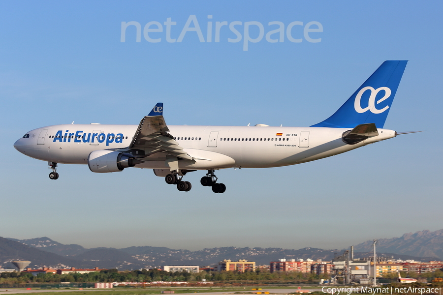 Air Europa Airbus A330-202 (EC-KTG) | Photo 160616