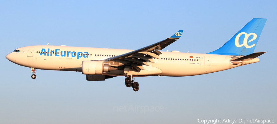 Air Europa Airbus A330-202 (EC-KTG) | Photo 363558