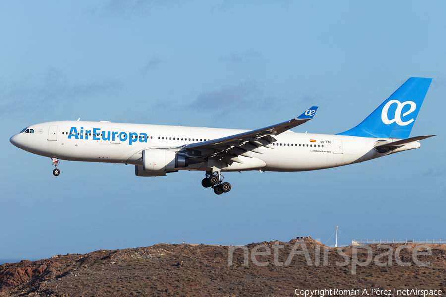 Air Europa Airbus A330-202 (EC-KTG) | Photo 623549
