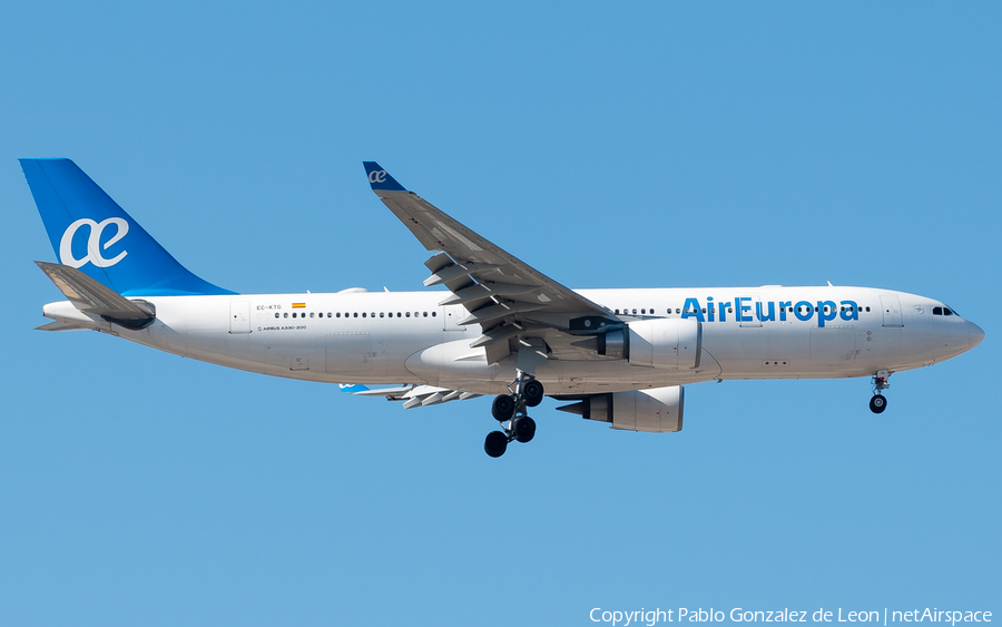 Air Europa Airbus A330-202 (EC-KTG) | Photo 340477