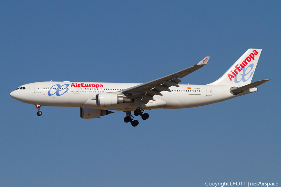 Air Europa Airbus A330-202 (EC-KTG) | Photo 371282