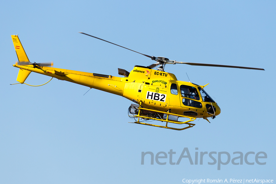 TAF Helicopters Eurocopter AS350B3 Ecureuil (EC-KTU) | Photo 336102